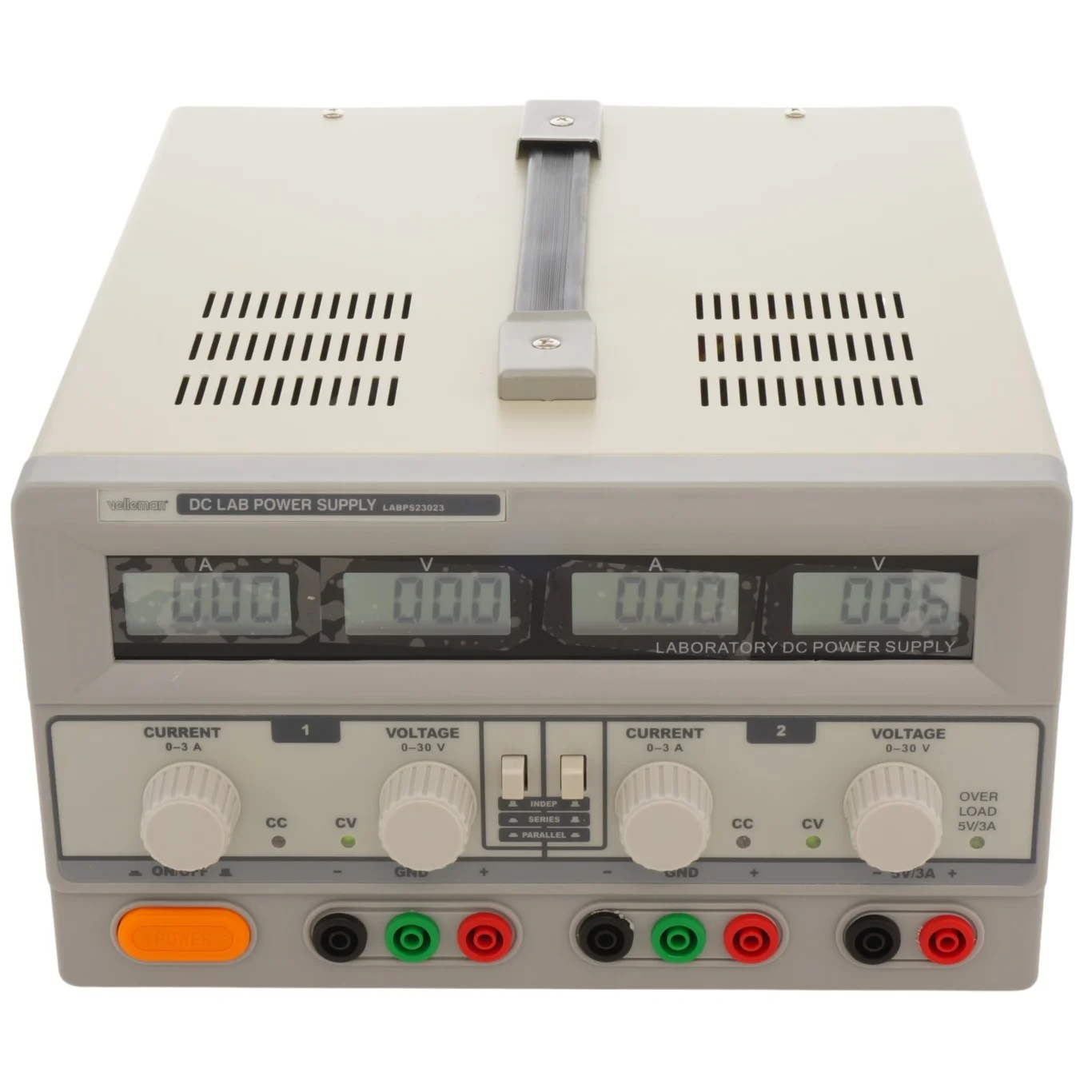 Sursa de alimentare DC dubla de laborator Velleman LABPS2302