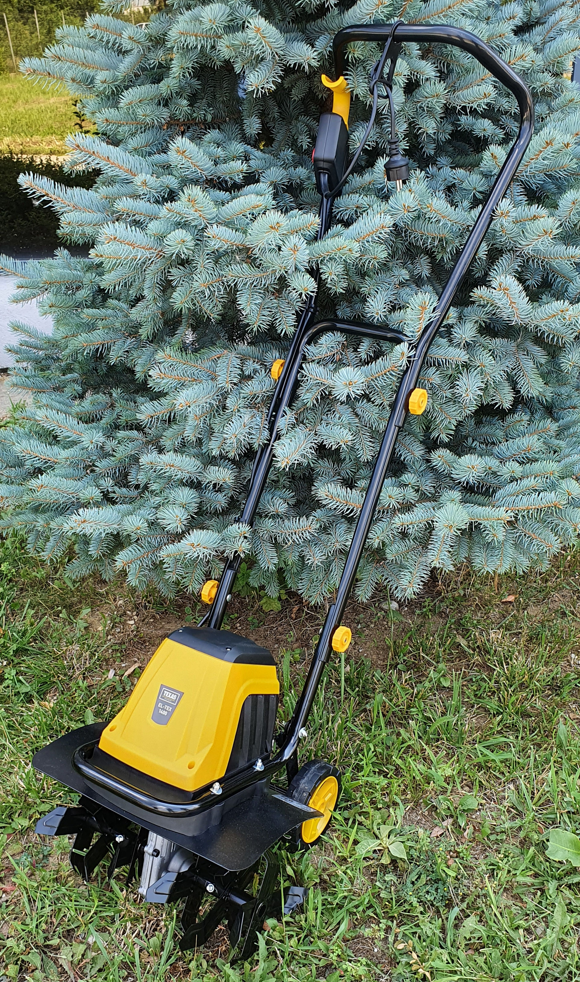 Texas EL-TEX 1400 Minicultivator electric, 1400W, 230V, latime lucru 38cm, adancime lucru 21cm