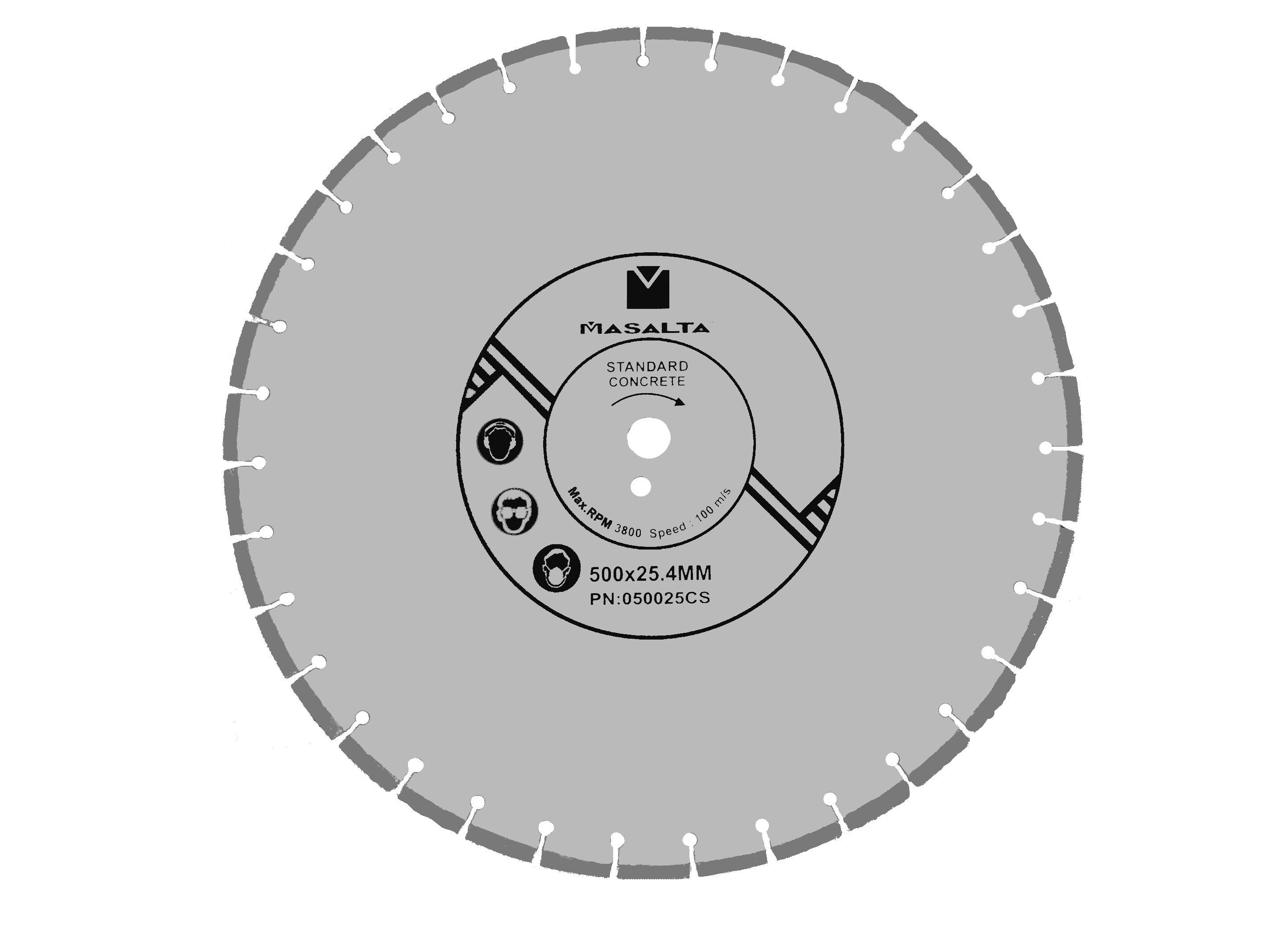 Masalta Disc diamantat beton 350mm STD