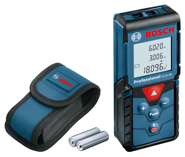 Bosch GLM 40 Telemetru cu laser, 0.15-40m, precizie 1.5mm