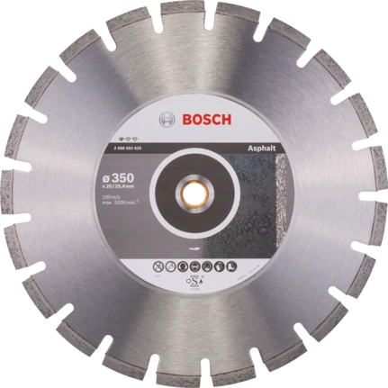 Bosch Disc diamantat pentru asfalt 350-20/25.4mm/Professional