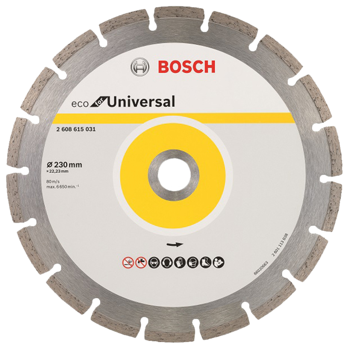 Bosch Disc diamantat ECO Universal 230x22.23x2.6mm