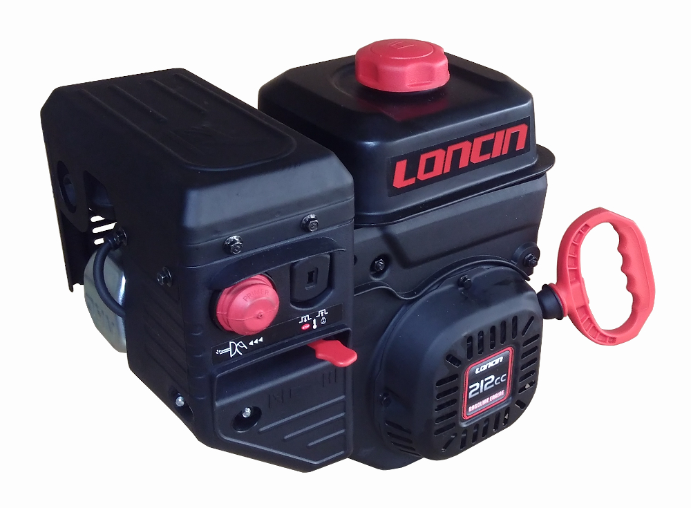 Loncin G210FS - Motor benzina 7.0CP, 212cc, 1C 4T OHV, ax pana