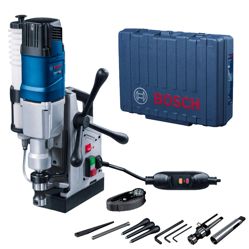 Bosch GBM 50-2 Masina de gaurit, 1200W + valiza + suport de gaurit + accesorii