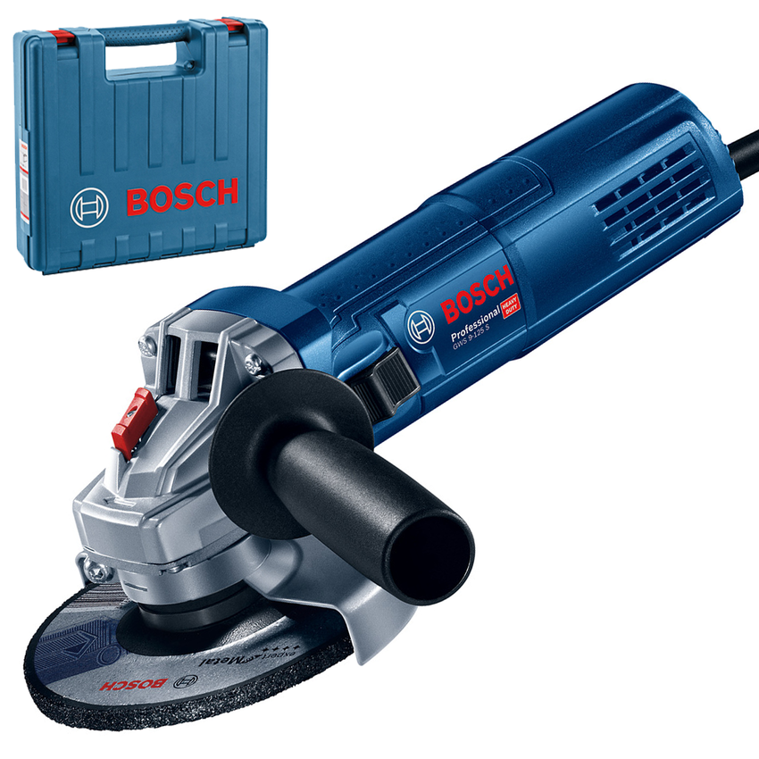 Bosch GWS 9-125 S Polizor unghiular, 900W, 125mm, M14, valiza plastic