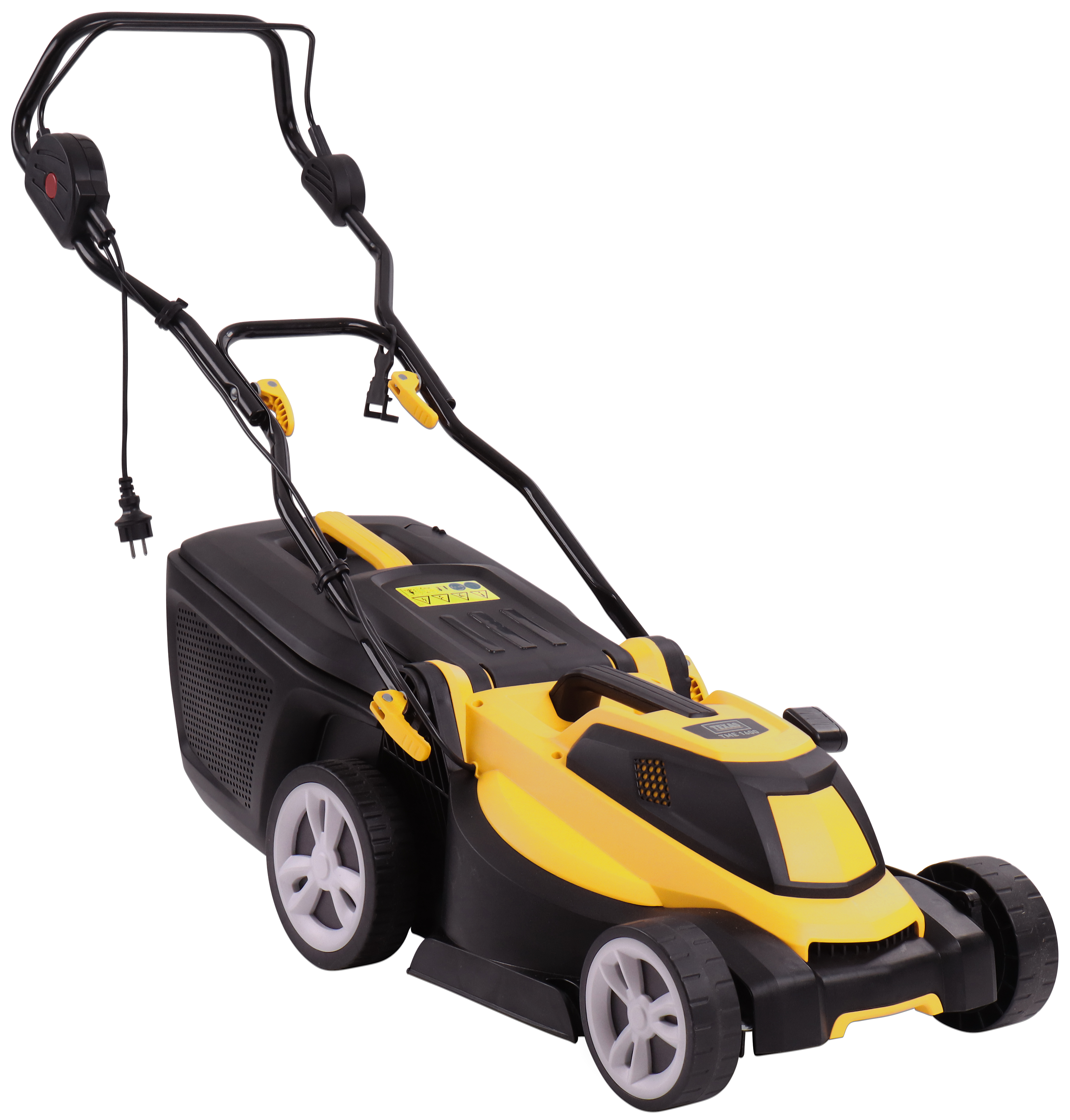 Texas TME1600, masina de tuns gazonul, motor electric, 1600W, latime lucru 380mm, reglaj central 6 trepte, sac 40 litri