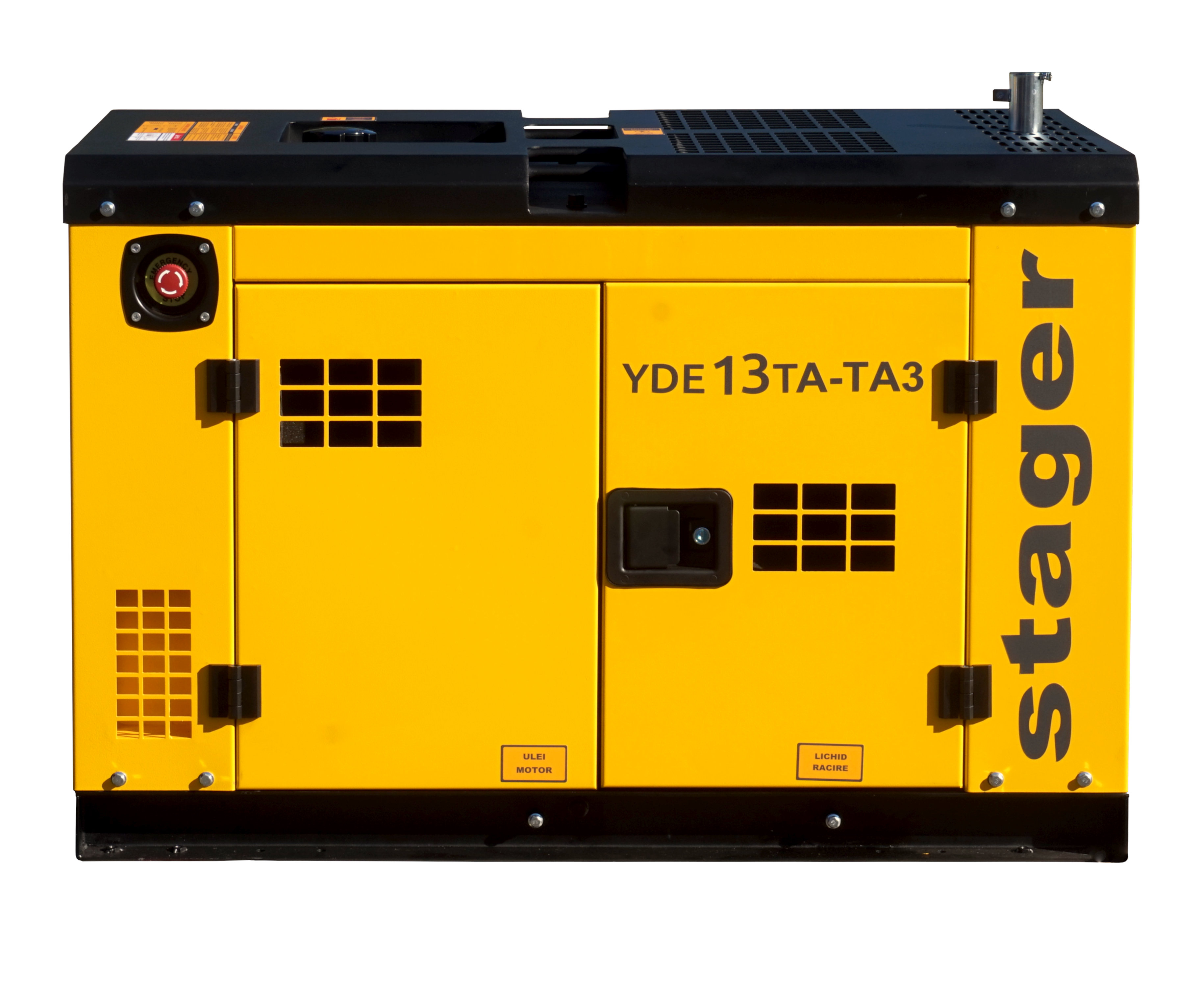 Stager YDE13TA-TA3 Generator insonorizat 11kVA, 3000rpm, dual, diesel, pornire electrica