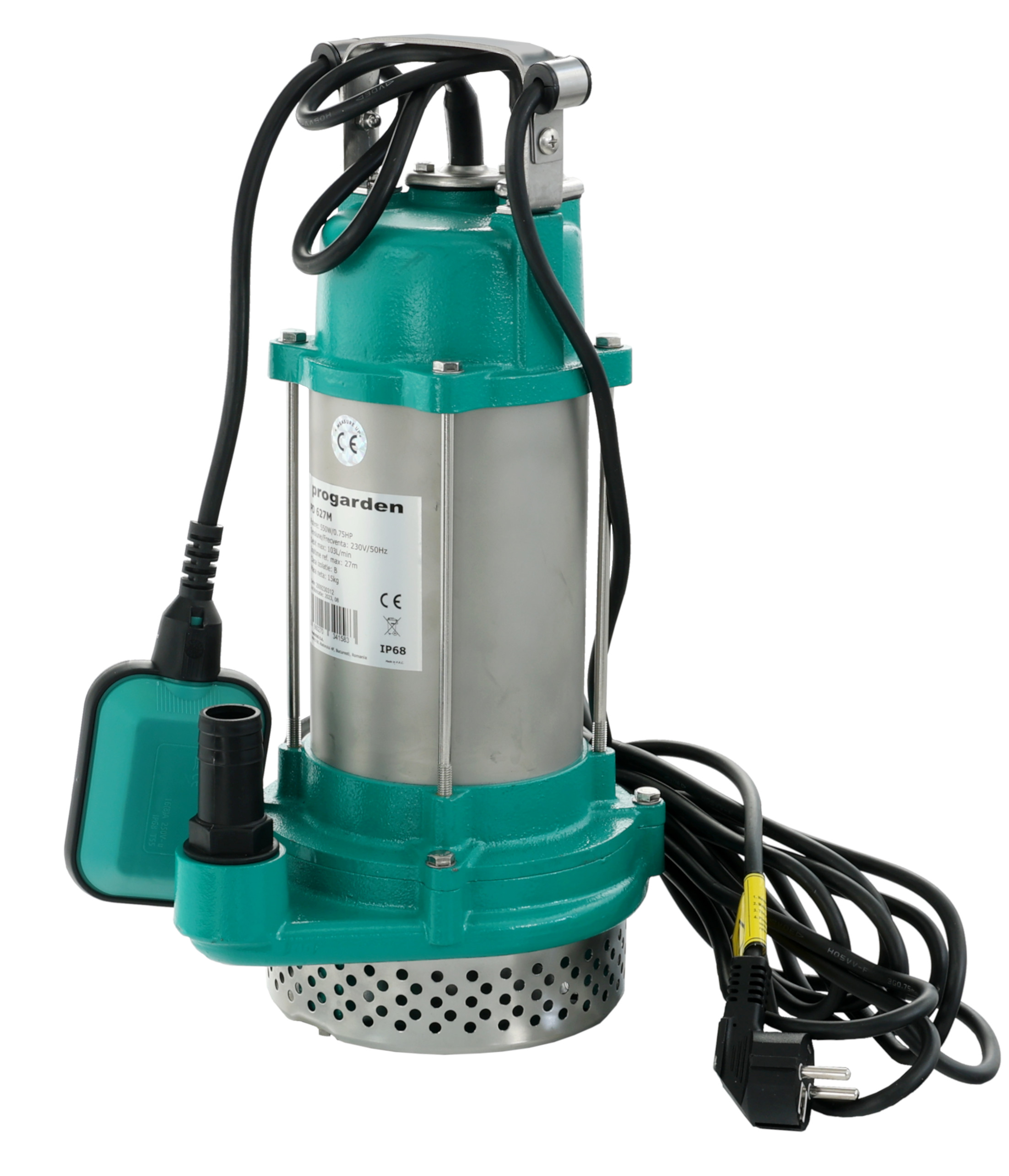 ProGARDEN PD 627M Pompa submersibila 1", 550W, 103L/min, 27m, apa murdara