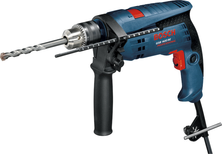 Bosch GSB 1600RE Masina de gaurit cu percutie 700W, 220V, 50Hz