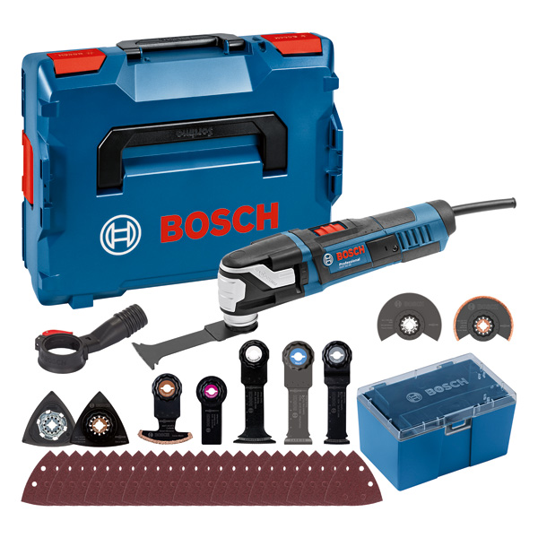 Bosch GOP 55-36 Multi-cutter 550W + Accesorii + L-Boxx