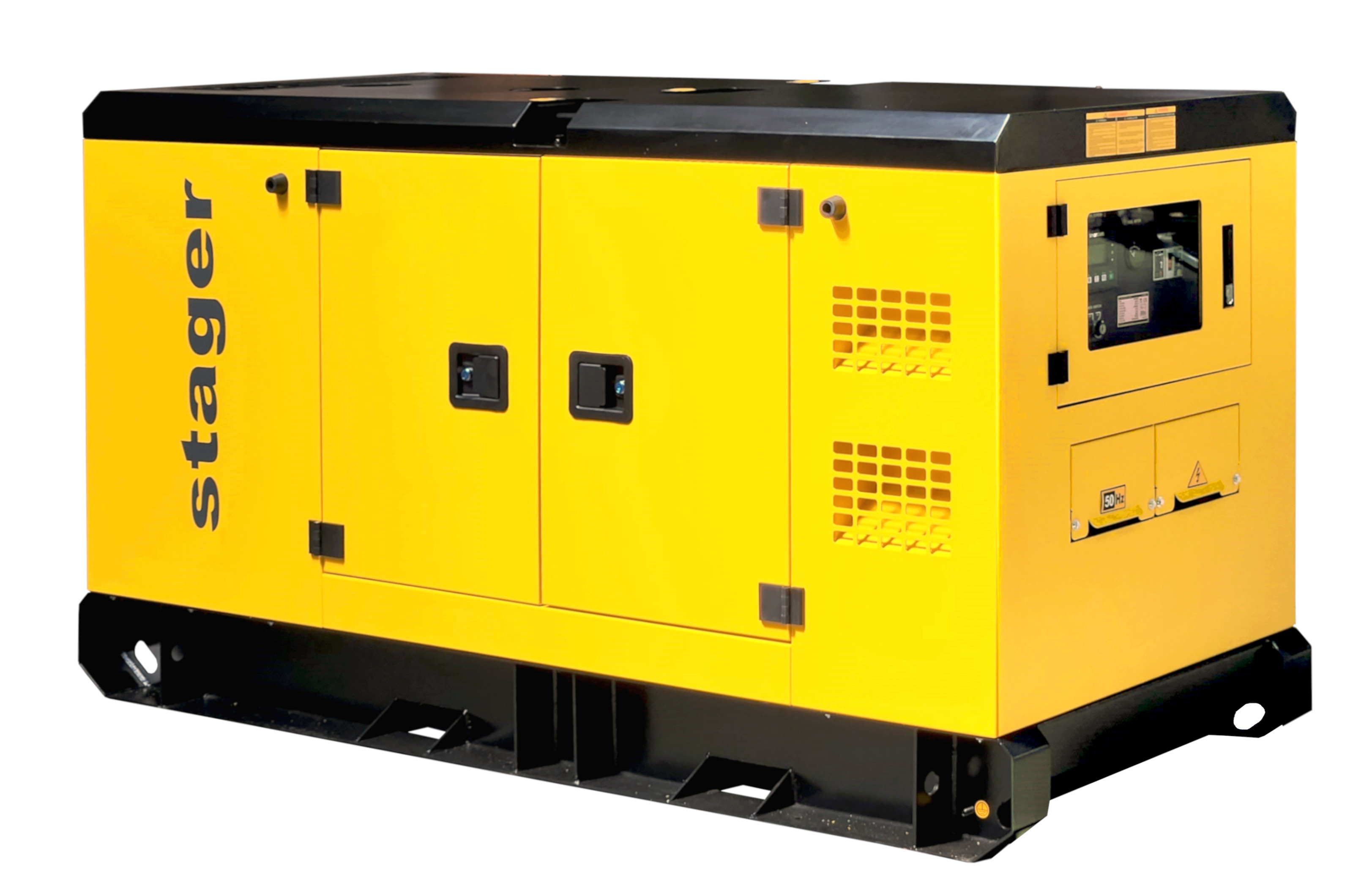 Stager YDY35S3 Generator insonorizat 35kVA, 46A, 1500rpm, trifazat, diesel