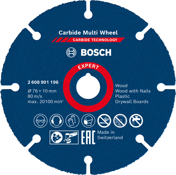 Bosch Disc tăiere Expert Carbide Multi Wheel 10x76mm