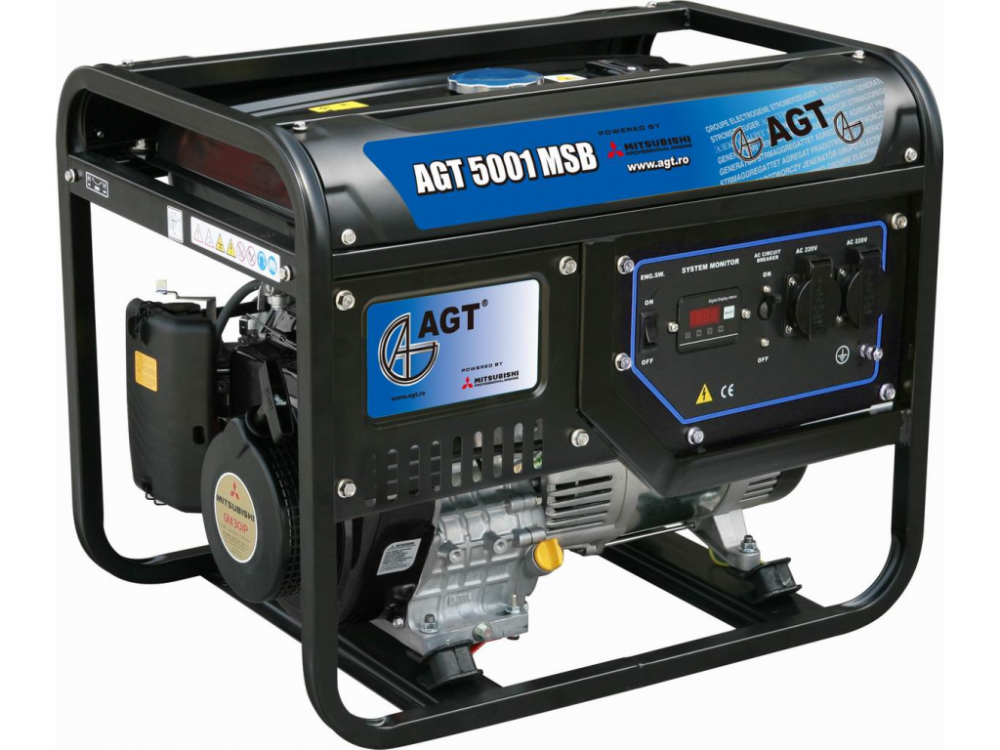 Generator de curent monofazat AGT 5001 MSB