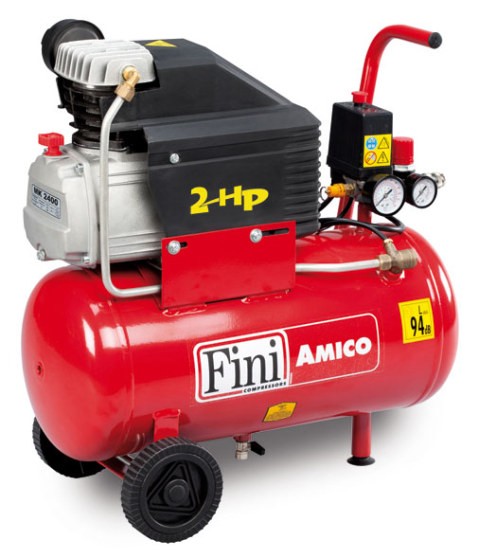 Compresor de aer Fini AMICO25/2400, 24 l, 1500 W, 8 bar, 115 l/min