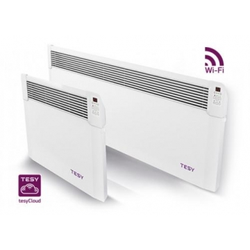 Convector electric de Perete cu modul Wi-Fi, TESY CN04 300 EIS CLOUD W, putere 3000W, suprafata 24-32mp