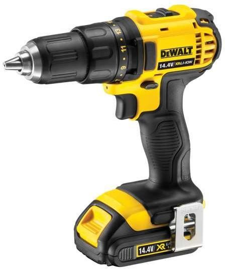 Masina de gaurit/insurubat DEWALT DCD730C2, cu 2 acumulatori XR Li-On 14,4V, 1,5Ah, 57 Nm