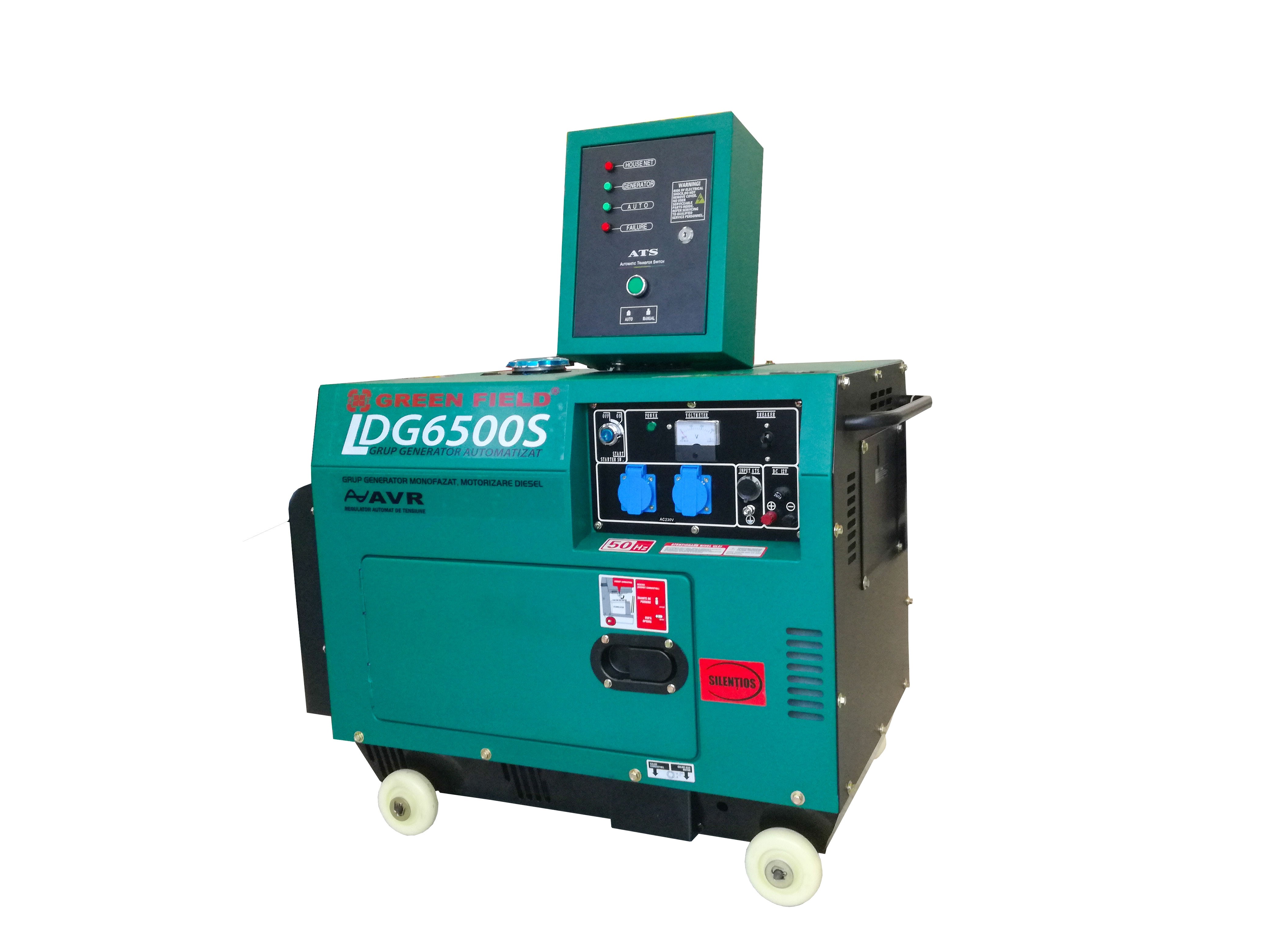 Generator insonorizat Greenfield LDG6500S 13CP