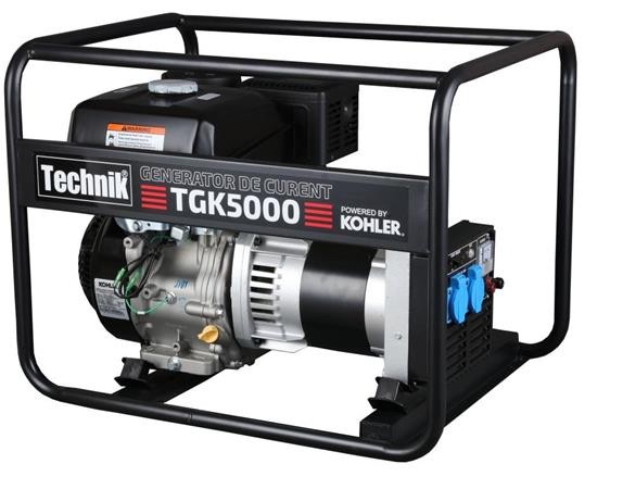 Generator monofazat Technik TGK5000, 277cmc 9.5CP