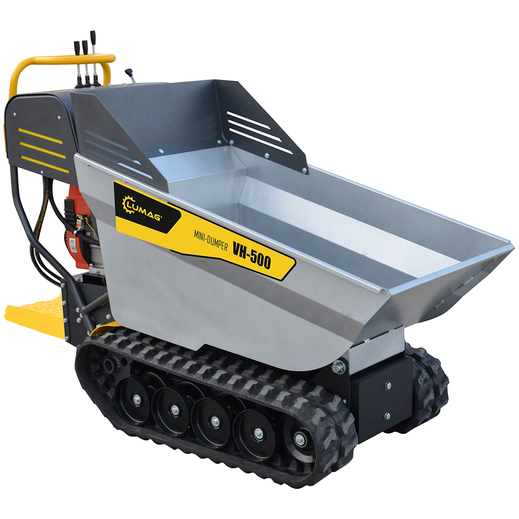 Mini dumper cu remorcă hidraulică 296cc