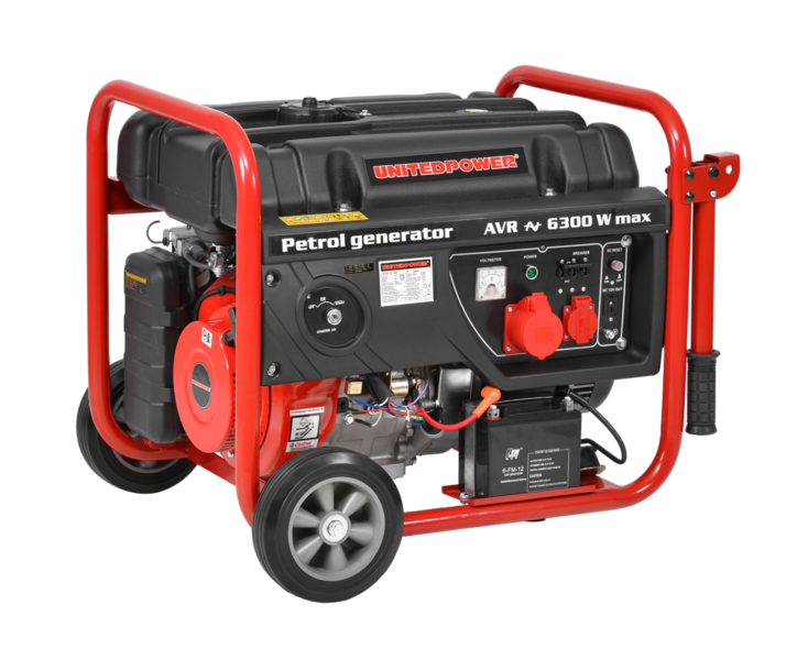 Generator de curent HECHT GG 7300, 14 CP, 6300 W