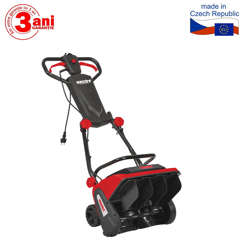 Freza de zapada electrica HECHT 9013, putere 1300 W, latime de lucru 36 cm, 9.3 kg