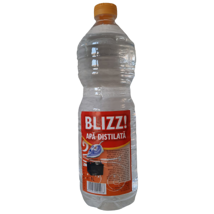 Apa distilata, apa demineralizata, 1l, BLIZZ