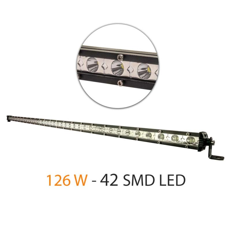 Bară Led Auto Off Road - 126W - 42 SMD LED Carguard