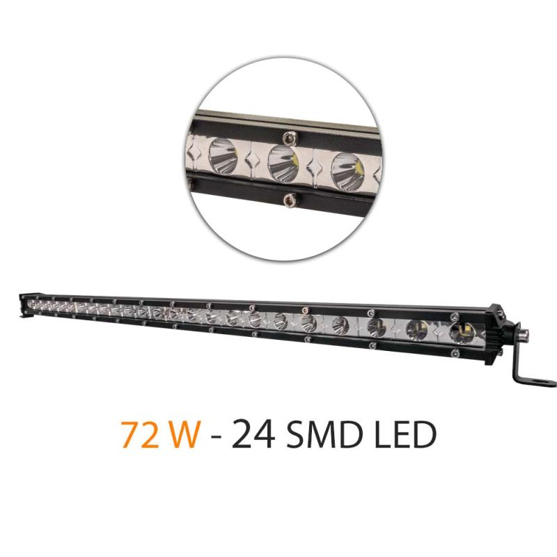 Bară Led Auto Off Road - 72W - 24 SMD LED Carguard