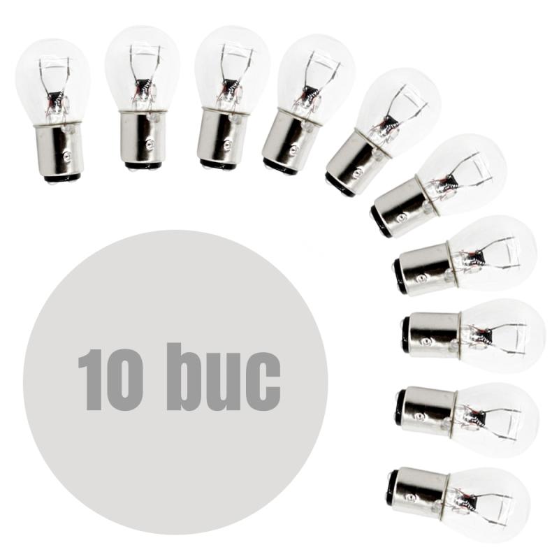 Bec auto P21/5W-  BAY15d  12V 21/5W - set de 10 - CARGUARD