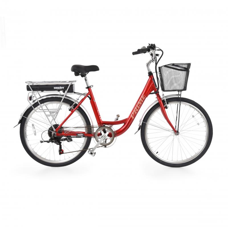 Bicicleta electrica HECHT PRIME RED