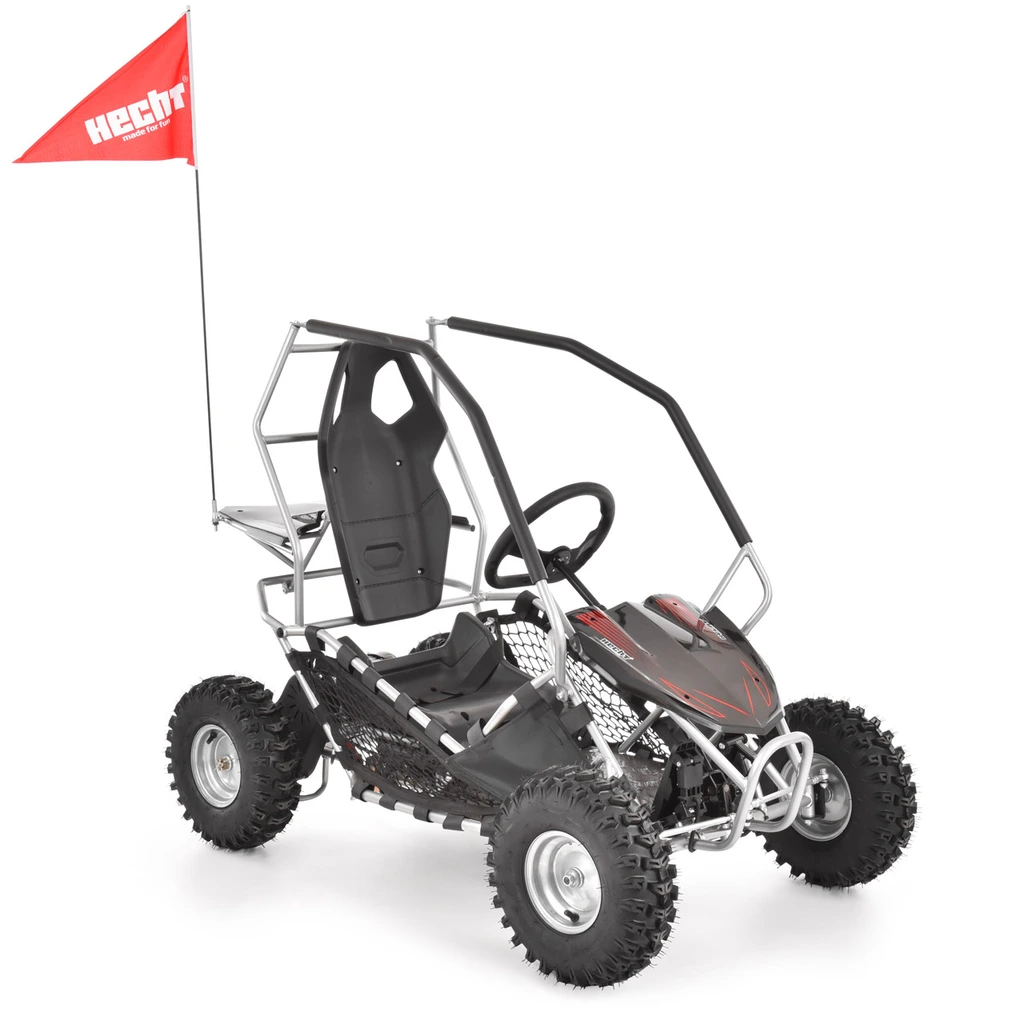 Buggy electric pentru copii HECHT 54899 SILVER 500W acumulator 36V 12Ah 30km h max. 54kg