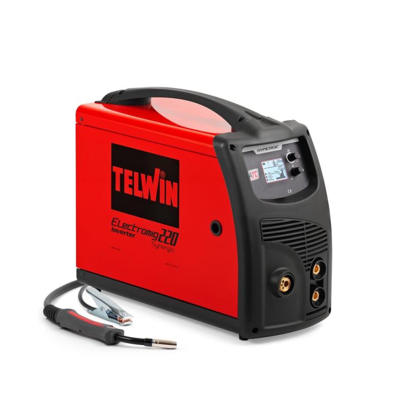 ELECTROMIG 220 SYNERGIC - APARAT DE SUDURA TELWIN tip MIG-MAG/TIG/MMA