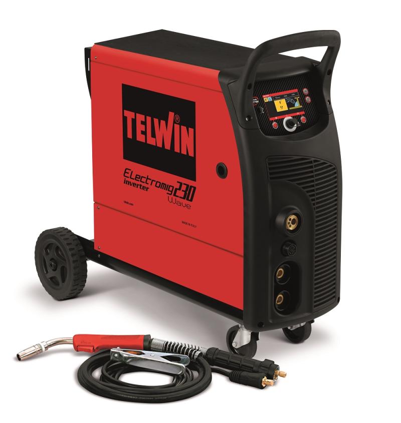 ELECTROMIG 230 WAVE - APARAT DE SUDURA TELWIN tip MIG-MAG/TIG/MMA