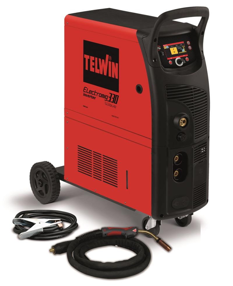 ELECTROMIG 330 WAVE AQUA - APARAT DE SUDURA TELWIN tip MIG-MAG/TIG/MMA