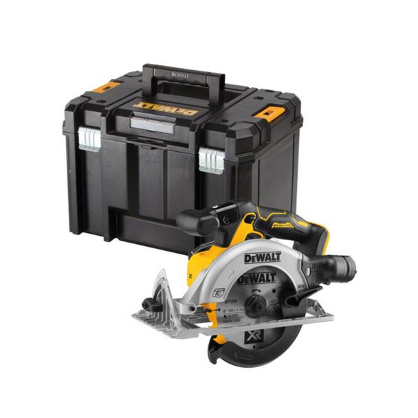 Fierastrau circular Dewalt DCS565NT, compatibil cu acumulator Li-Ion 18 V XR, 165 mm, in valiza TSTAK