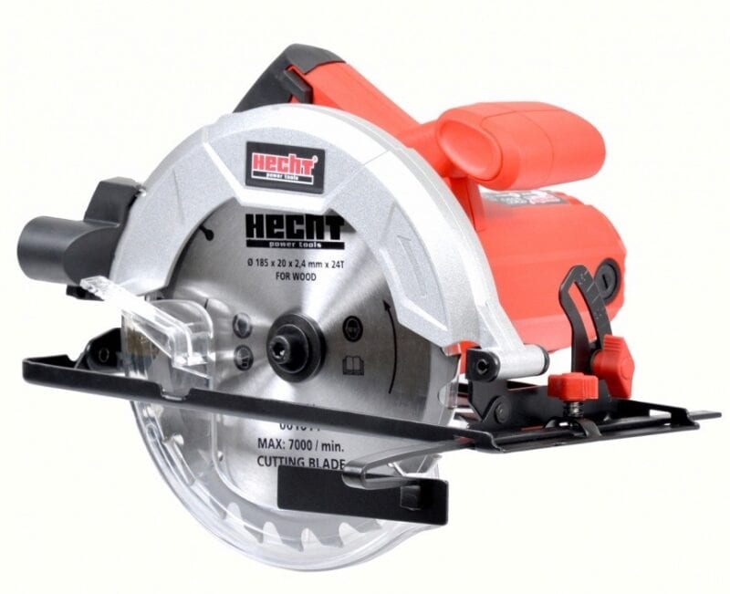 Fierastrau circular HECHT 1615, putere 1500 W, diametru panza 185 mm, 5500 rpm, 5.26 kg