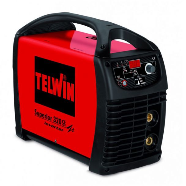 Invertor sudura MMA Telwin SUPERIOR320CE/VRD, 270 A, electrozi 1.6-6 mm