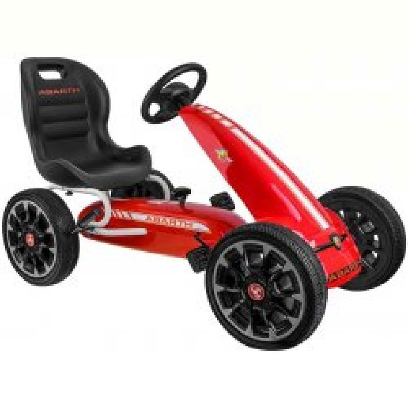 Kart cu pedale ABARTH Red, 113 x 57 x 73 cm, rosu