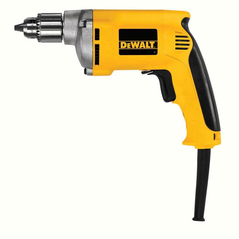 Masina de gaurit DeWALT DW217-QS cu turatie mare 0-4000rpm, 675W, 0.5-10mm, 8.2Nm, 1.2kg