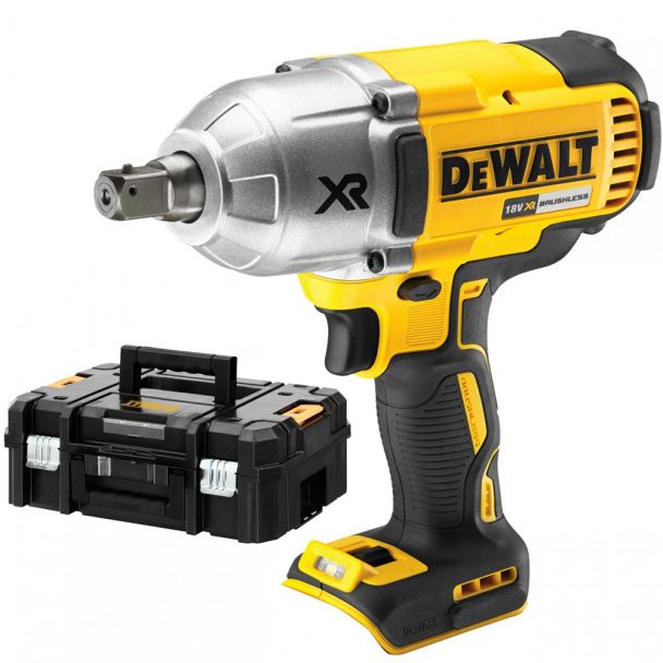 Masina de insurubat cu impact, cuplu ridicat Dewalt DCF899NT, compatibila cu acumulatori Li-Ion 18V, cuplu maxim 950Nm, valiza de transport