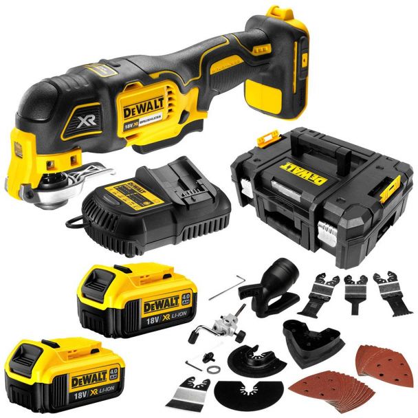 Masina multifunctionala Dewalt DCS355M2 cu 2 acumulator Li-Ion XR 18 V/4 Ah