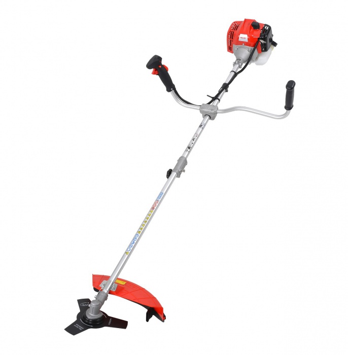 Motocoasa pe benzina HECHT 129 BTS, 1.1 CP, latime de lucru 43 cm, 5.9 kg