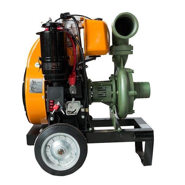 Motopompa industriala ANADOLU Antor 4LD820 LY3 ES,  Diesel, 4"/4", 80 mc/h, 17 CP, pornire electrica