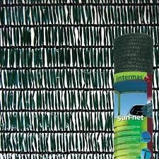 Plasa de umbrire 5X5 M SUN-NET R7 KIT- verde