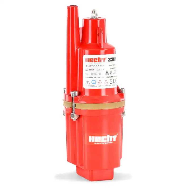 Pompa submersibila HECHT 3301 pentru apa menajera, putere 300 W, inaltime maxima refulare 55 m, 1400 l/h