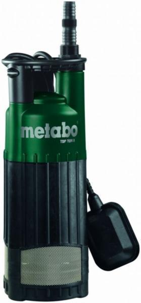 Pompa submersibila de drenaj, apa curata Metabo TDP 7501 S, 1000 W, 7 m, 125 l/min, carcasa plastic, flotor, monofazata