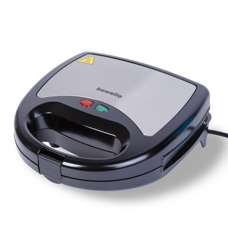 Sandwich Maker- 3 în 1 - 220-240V - 800W - argintiu/negru