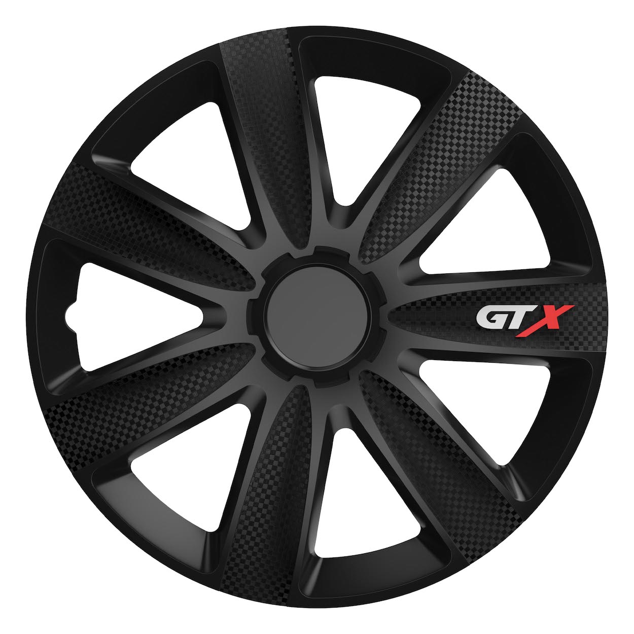 Set 4 capace roti model GTX 14" - CARBON & BLACK