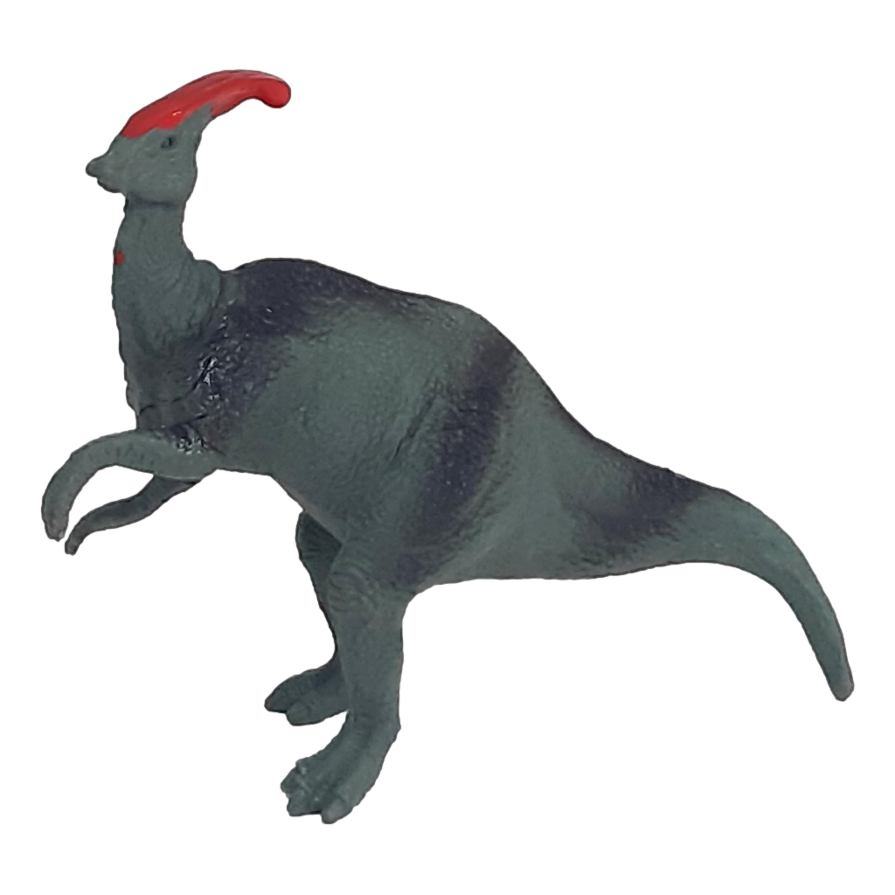Figurina Dinozaur de Colectie, Dimensiune 10 cm, Model Realist, Gri