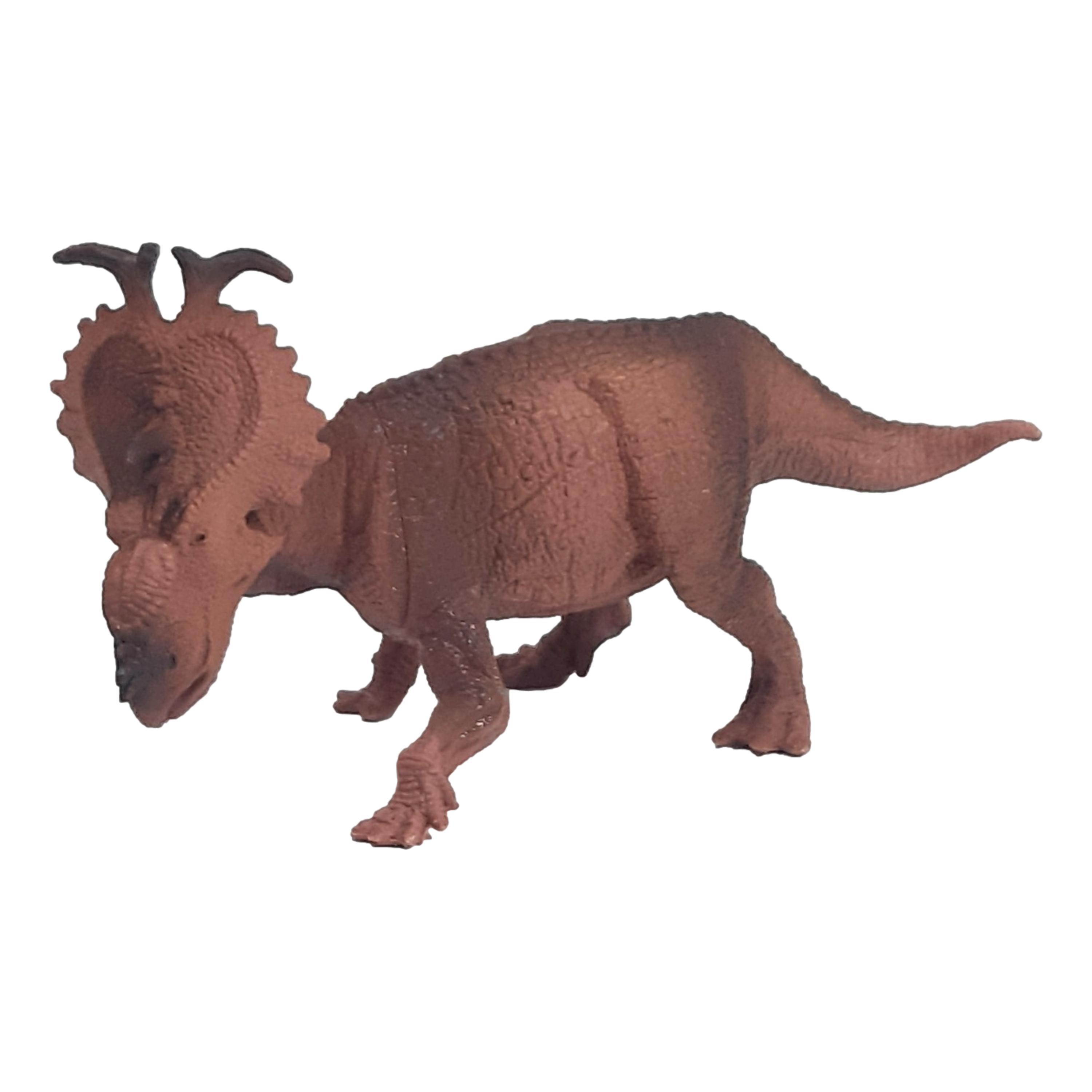 Figurina Dinozaur de Colectie, Dimensiune 10 cm, Model Realist, Maro